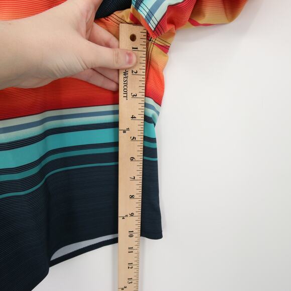 Billabong Swim Trunks Recycler Pro Performance Striped Board Shorts Size 30 NWT - Picture 7 of 13